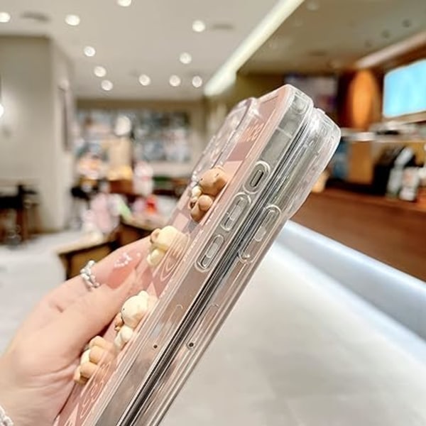 Kompatibelt med iPhone 11 Pro Max Skal för Kvinnor Flickor Sött