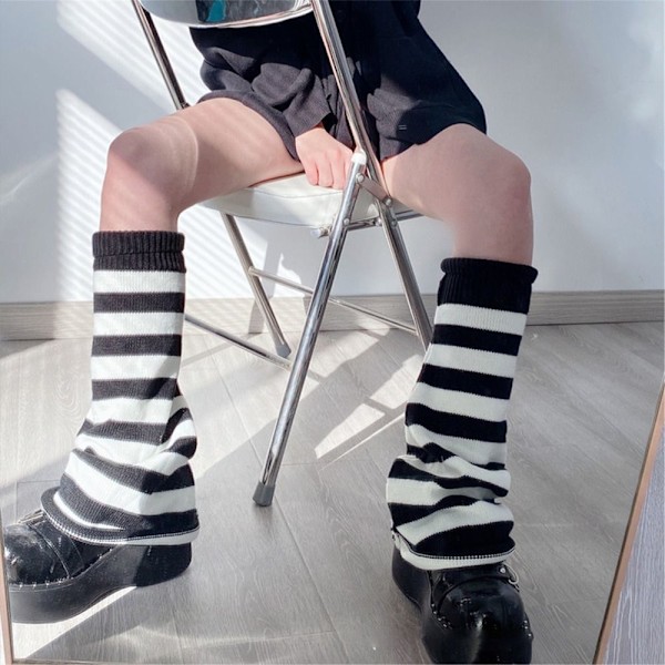 Leg Warmers Y2K Leg Warmers SVART & GRÅ SVART & GRÅ Black & Grey Black & Grey