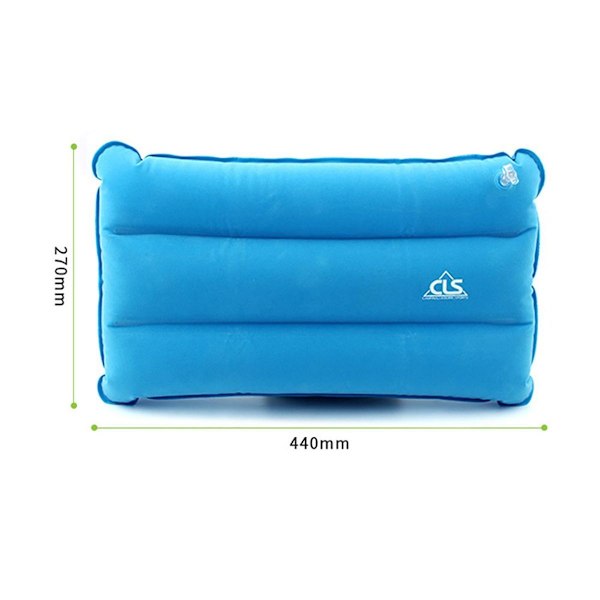 Uppblåsbar kudde, 2-pack, campingkudde, resekudde, lättviktskudde