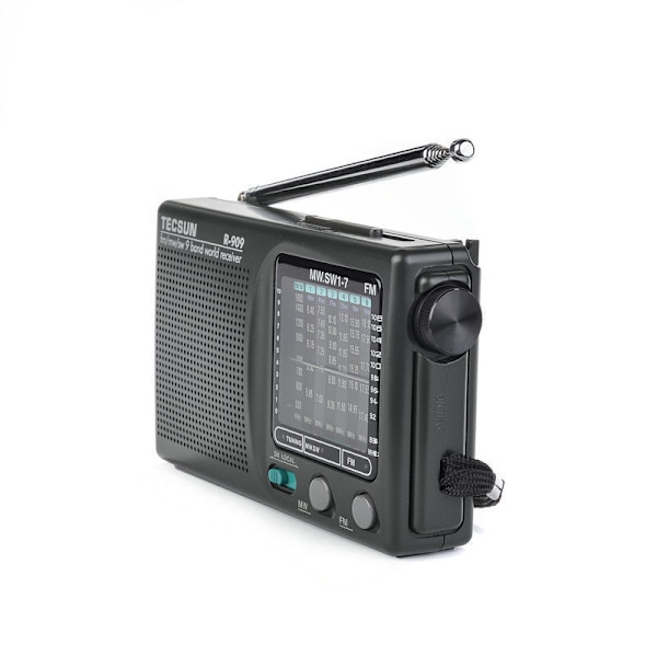 Kannettava Radio FM MW(AM) SW(Lyhytaalto) 9 Kaistaa Maailmanradio