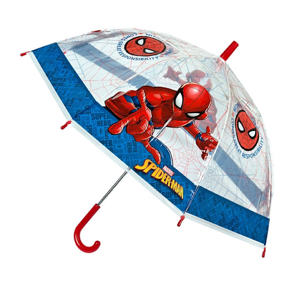 Spiderman Paraply for barn multicolor{yh} Multifärg multicolor