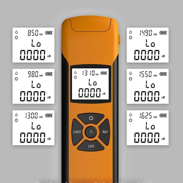 Optisk fiberlysmåler nettverkskabeltester