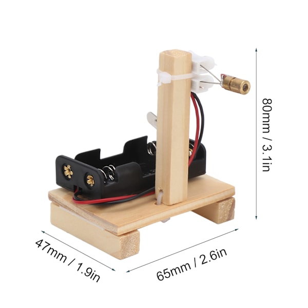 DIY Infrarød Alarm Modell Pedagogisk Studenter Vitenskap Eksperiment Teknologi Leke Sett