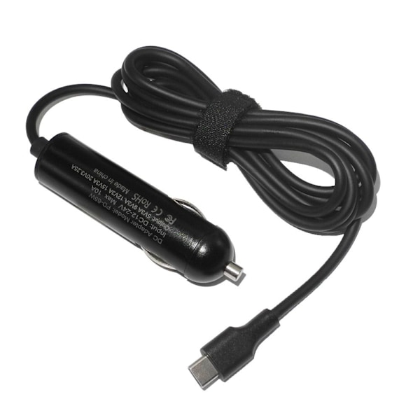 65W 20V USB C Adapter PD billader til bil