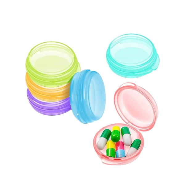 Pack small portable tablets for daily wallet, mini travel pills