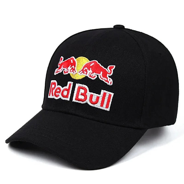 New Era Red Bull Racing Motorsports Keps F1 Justerbar Snapback Hatt Böjd Skärm