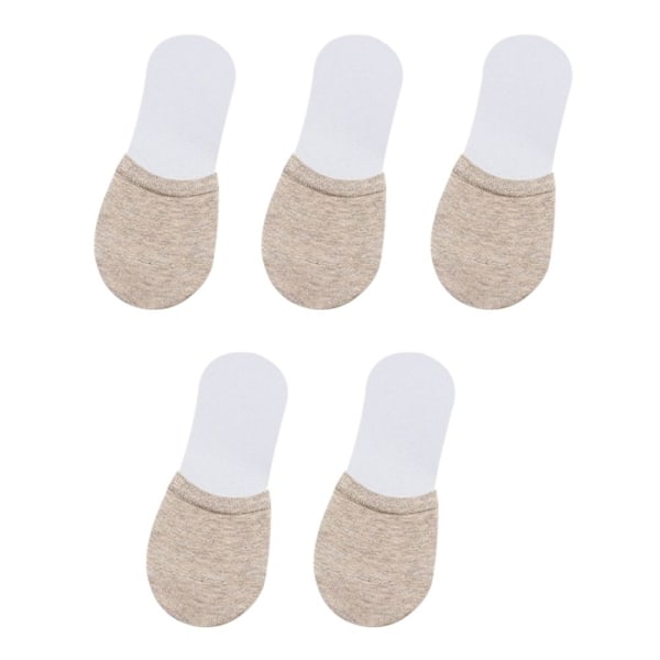 Par med framfotsstrumpor Halvfotskydd KHAKI khaki