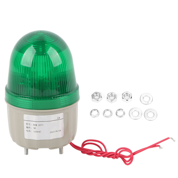 BERM Warning Light BEM-2071 LED Rotating Flashing Indicator for Monitoring 220V AC Vert