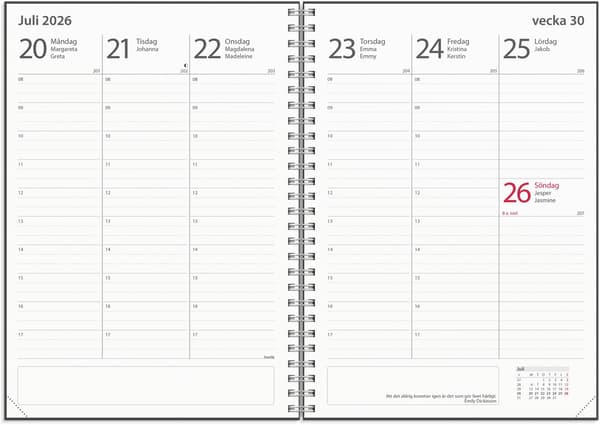 Kalender 25/26 Studie A5 Stone(XH(
