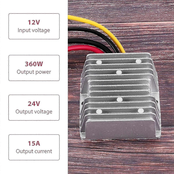 12V til 48V 15A 360W DC DC Konverter 360W Step Up DC Konverter-C tao