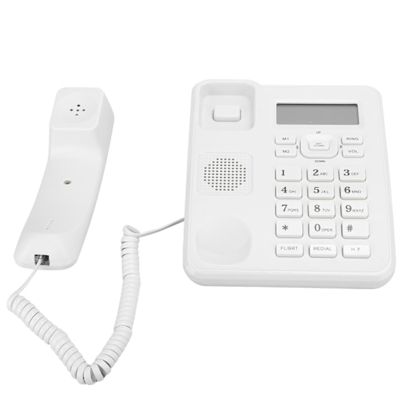 KXT6001CID Hushåll Hotell Kontor Hem Affärs Telefon Fast Telefon Utrustning Vit