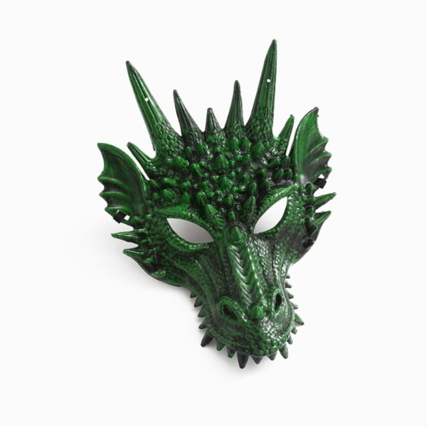 Cosplay Mask Mask Rekvisita VIT vit