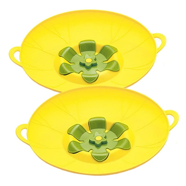 2-pak Silikone Kog-Over Beskyttelse 30 cm - Flere Farver yellow