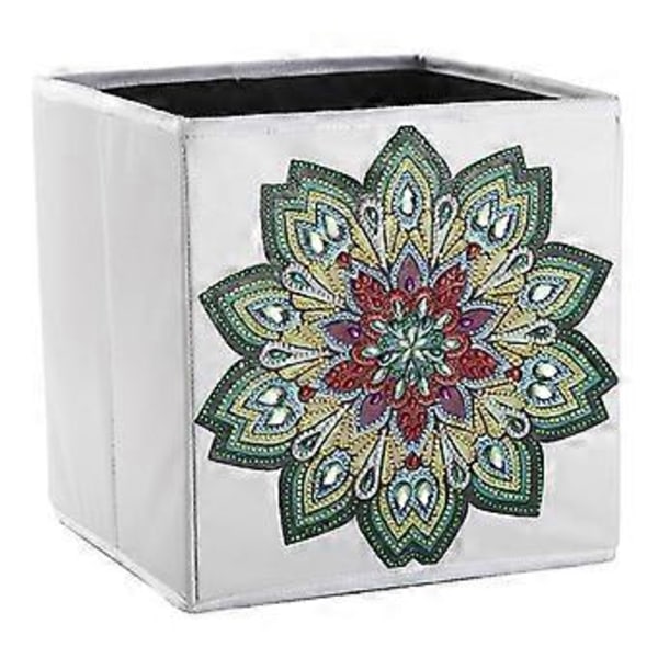 5D DIY Diamantmålning Förvaringslåda Rese Kristallbehållare Fodral Organizer Diamantbroderi Hantverk Jul Bröllop Fest Födelsedagspresenter(F) F