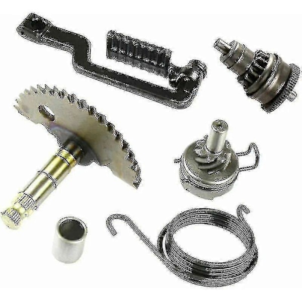 Kickstart Akselmontert Startmotor for GY6 50cc 60cc 80cc 4-Takts Scooter
