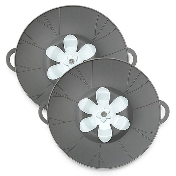 2-pack Silikon Koksäkring 30 cm - Flera Färger gray