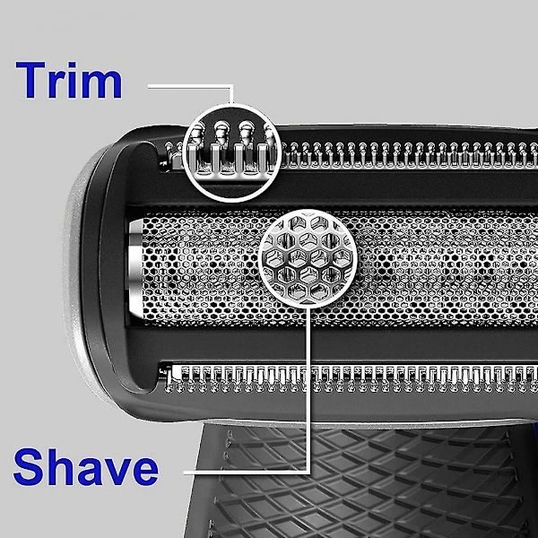 2-pakkauksen partahuivi Philips Bodygroom Bg -sarjalle