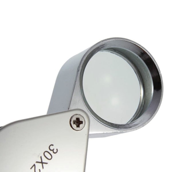 Juvelerare Lupp 30 x 21 mm Glassmycken Förstoringsglas Ögonlins