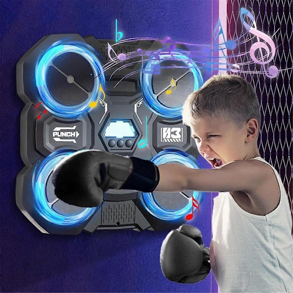 Musiikkilaatikko Lasten Smart Music Boxing Machine Seinälle Asennettava Rentouttava Seinätavoite