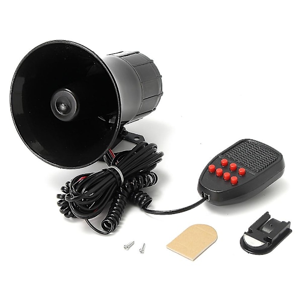 7 Sound Loud Horn Police Fire Truck Warning Alarm System 150db Siren Pa Speaker System Mengxi