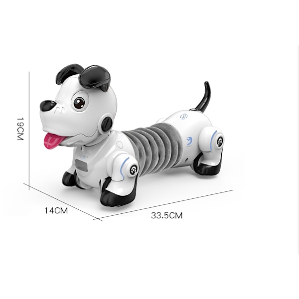 Programmerbar 2.4G trådløs fjernkontroll Smart Robot Dog