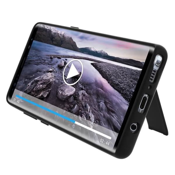 Samsung Forstærket Stand Cover Note8 - Sort Svart