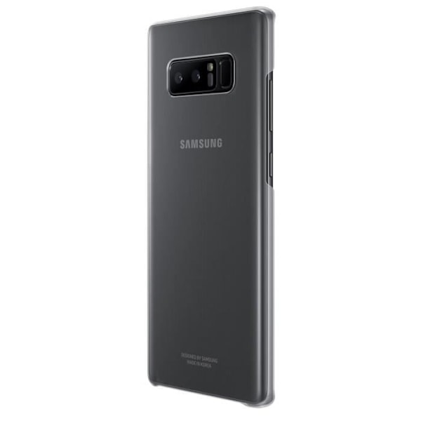 Samsung Note8 Ultra Thin kirkas kotelo - musta Svart