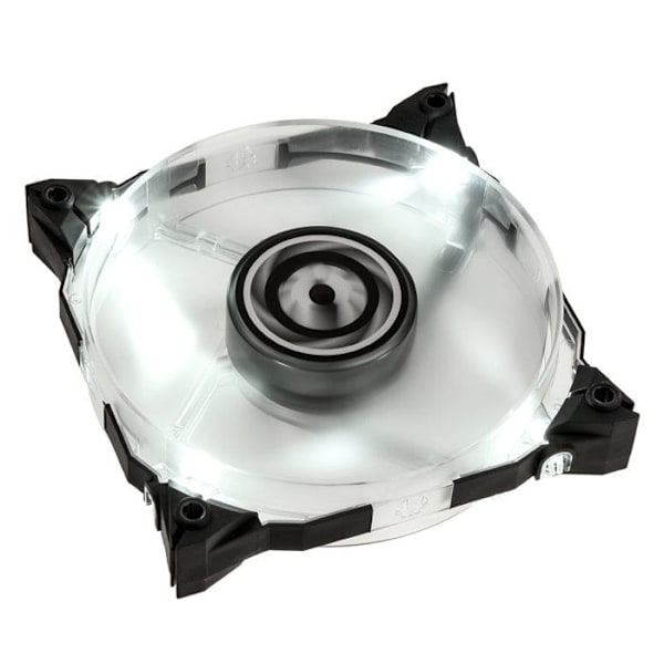 Chassifläkt - BitFenix - Spectre Xtreme - 120 mm - LED - Vit Svart, Vit