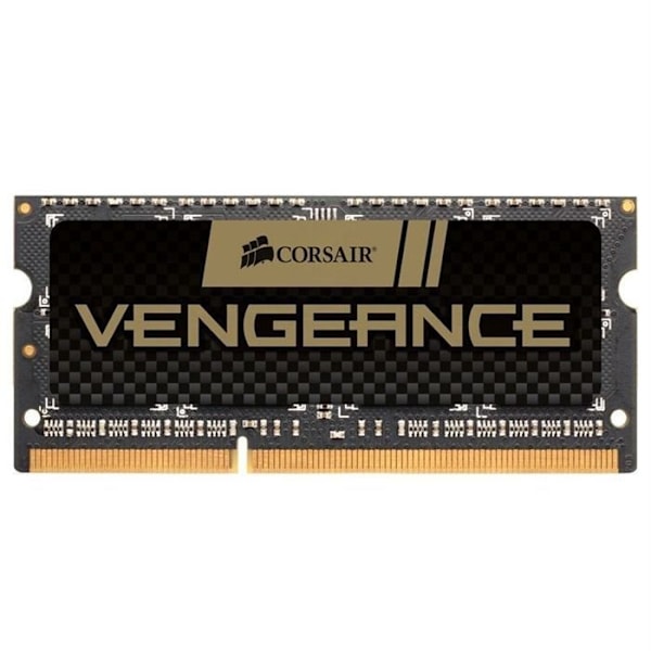 CORSAIR Laptophukommelse DDR3 - Hævn 8 GB (1 x 8 GB) - 1600 MHz - CASE 10 (CMSX8GX3M1A1600C10)