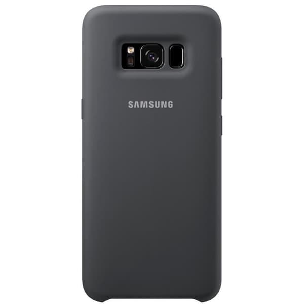 Samsung Silikoneetui S8+ Sort Svart