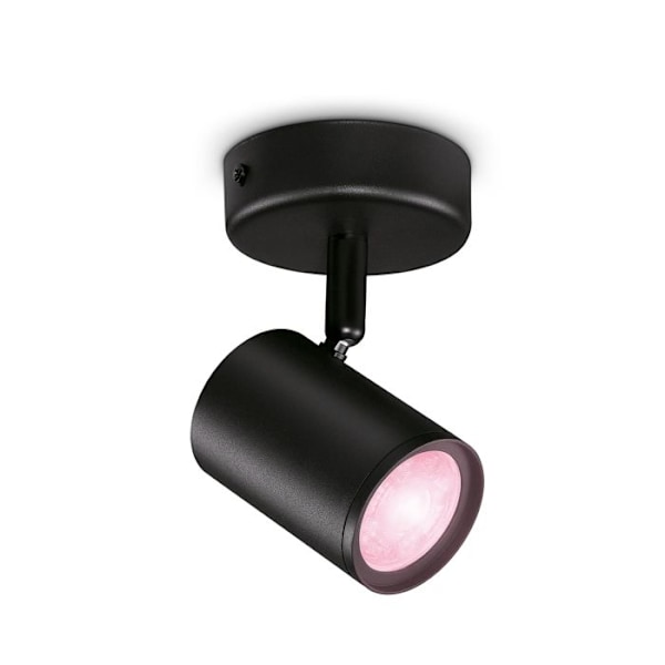 WiZ Spot Wi-Fi Connected färg IMAGEO 1x5W 22-65K, Svart