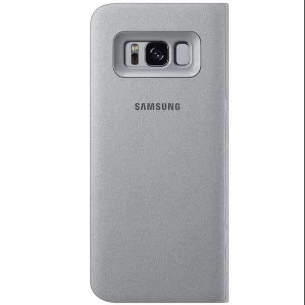 Samsung LED View cover S8+ Sølv Pengar