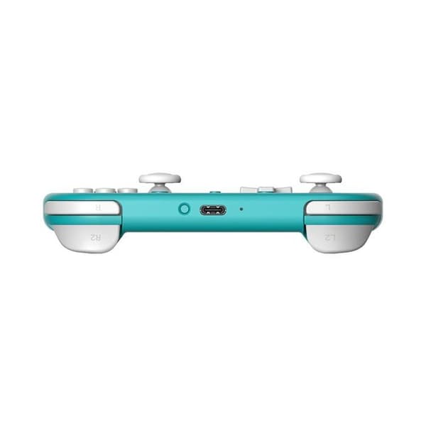 8BitDo Lite 2 Turkoosi Bluetooth-ohjain Switchille, Androidille, Raspberry Pille Turkos
