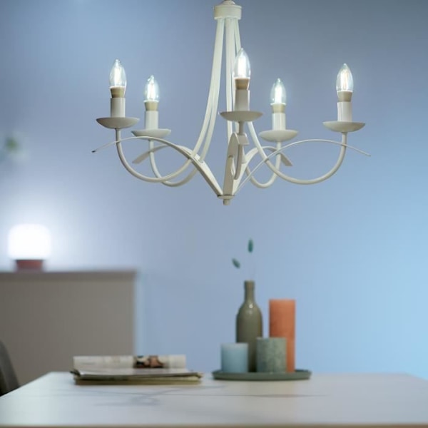 WiZ Flame-ansluten glödlampa Vit variabel E14 25W
