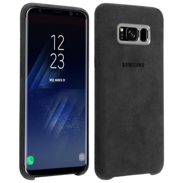 Samsung Coque i Alcantara S8+ Grå Grå