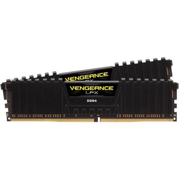 CORSAIR PC-hukommelse DDR4 32 GB (2*16) lav profil (CMK32GX4M2E3200C16)