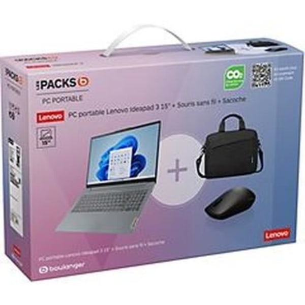 Skærm 15,6", Lagring SSD 512 GB, Intel Core i3-N305 processor, RAM 8 GB.