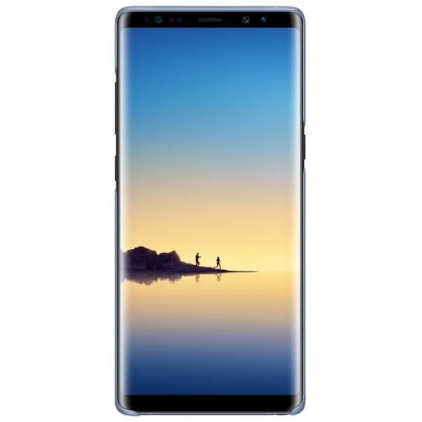 Samsung Note8 Ultra Thin kirkas kotelo - tummansininen Mörkblå