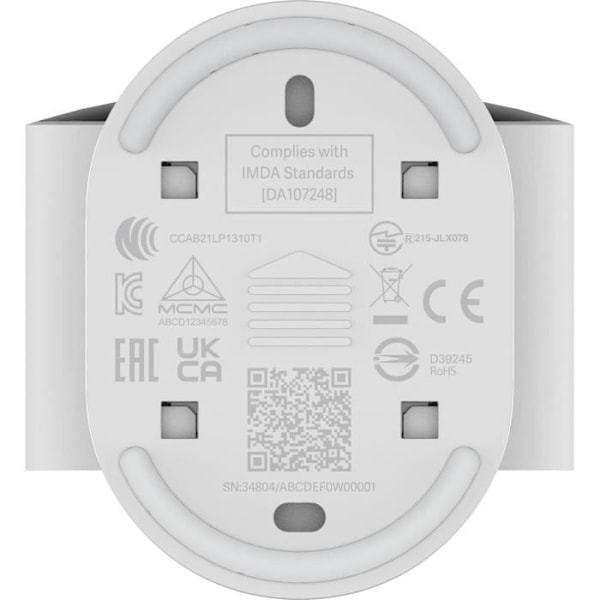 XIAOMI Outdoor AW200 kablet overvågningskamera - Udendørs - Alexa, Google Assistant, Wifi - Nattesyn Vit