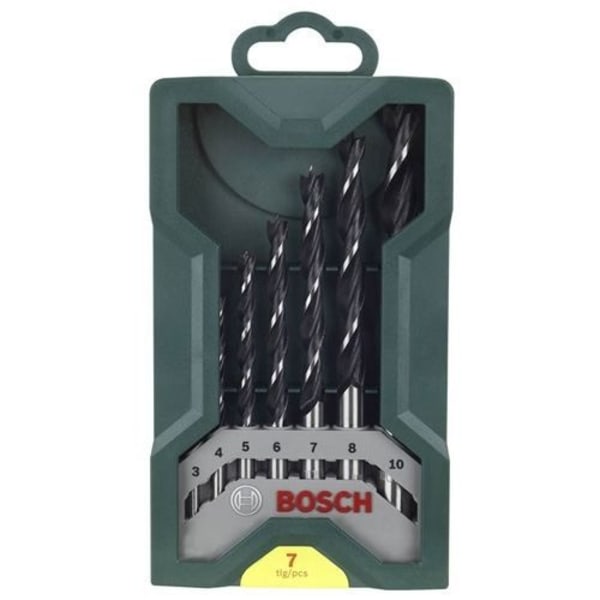 7 kpl puureikävärkit - BOSCH - X-Line - Ø 3/4/5/6/7/8/10 mm
