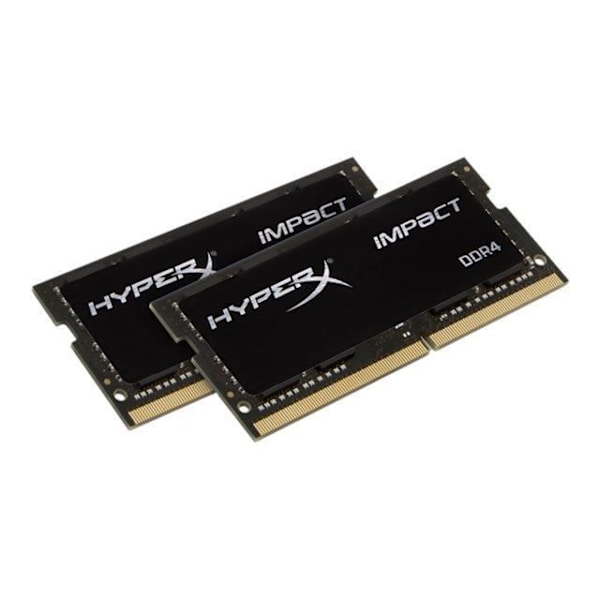 16GB DDR4 2666MHz CL15 SODIMM minnesmodul (sats med 2) HyperX Impact - KINGSTON
