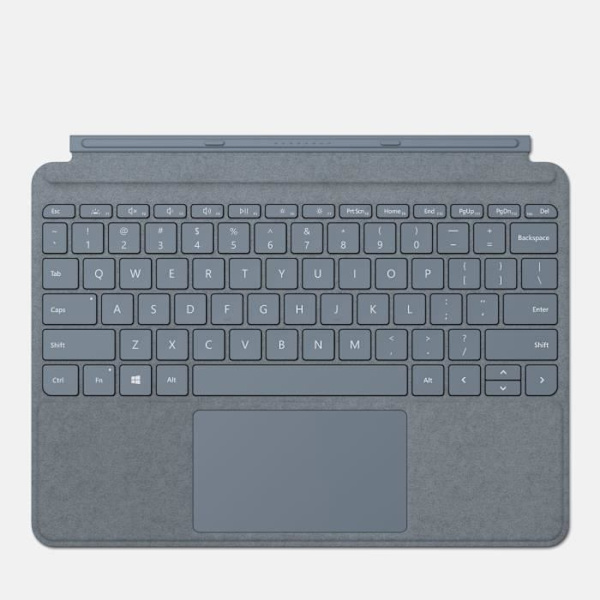 MICROSOFT Ice Blue Surface Type Cover Tangentbord för Surface Go 3 - QWERTY