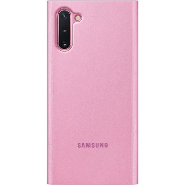 Clear View -kuori Rosa Note10 Lyserød