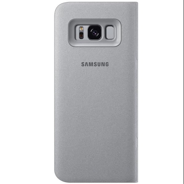 Samsung LED View skydd S8 + Silver Pengar