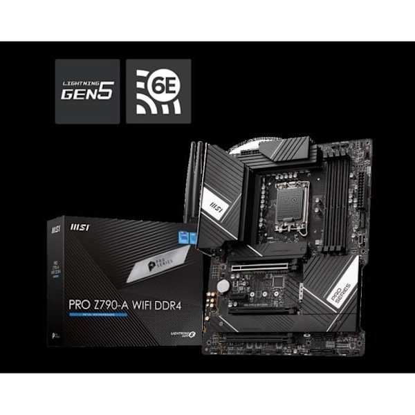Moderkort - MSI - PRO Z790-A WIFI DDR4