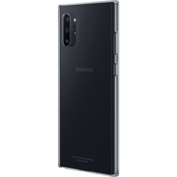 Läpinäkyvä Note10 + kotelo Transparent