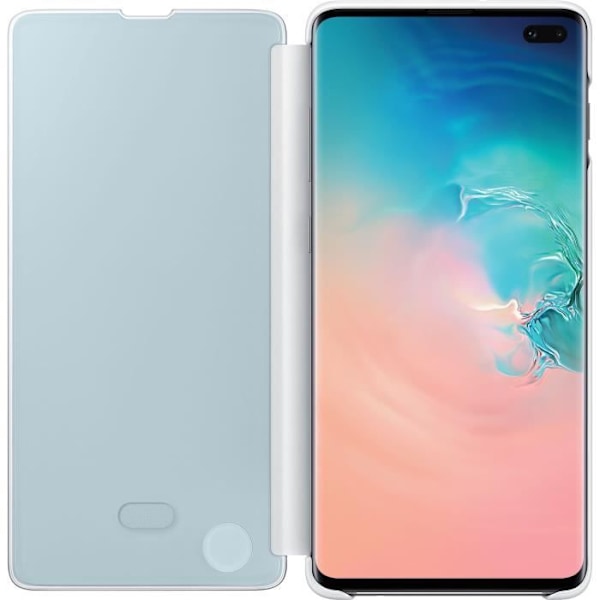 Samsung Clear View skal S10 + vit Vit