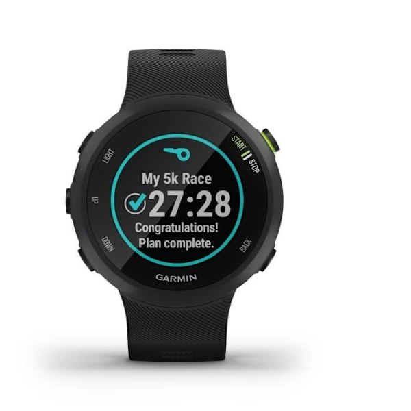 GARMIN Forerunner 45 - Löparklocka med stöd för Garmin Coach träningsprogram - Svart - Stor
