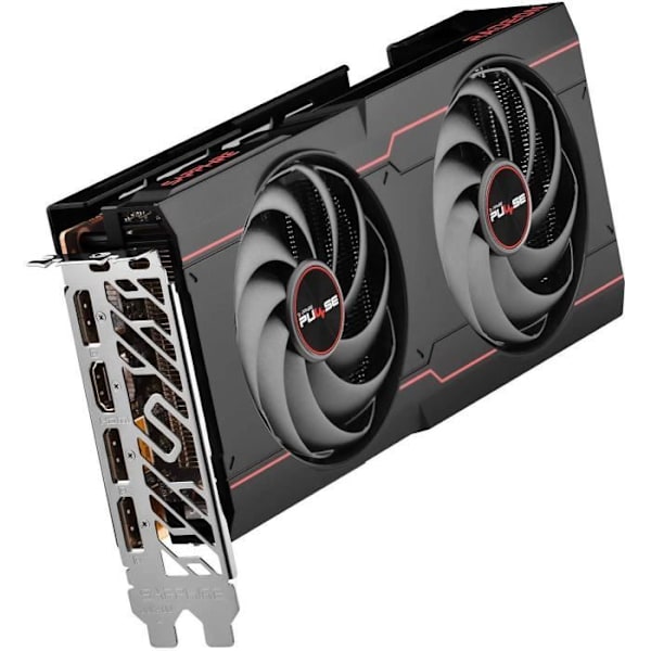 SAPPHIRE - AMD Radeon - Grafiikkakortti - RX 6650 XT - PULSE GAMING OC - 8 Gt