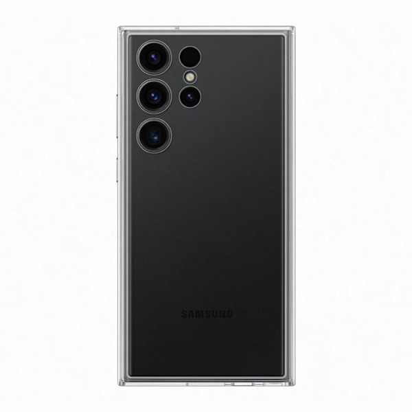 Taske - SAMSUNG - Galaxy S23 Ultra - Sort - Forstærket skive - Stiv Svart